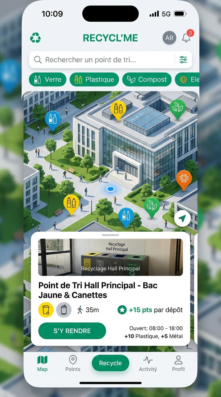 Carte Campus 3D